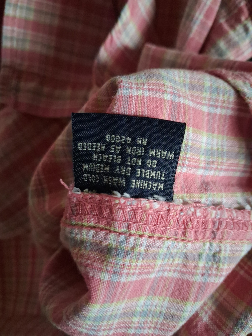 Route 66 Women's Short Sleeve Plaid Button-Down Shirt - Pink/White - 18 W - Picture 4 of 7